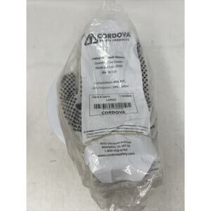 Cordova Mens Size L PVC Dots Knit Industrial Work Gloves 12 Pair Pack 3801L